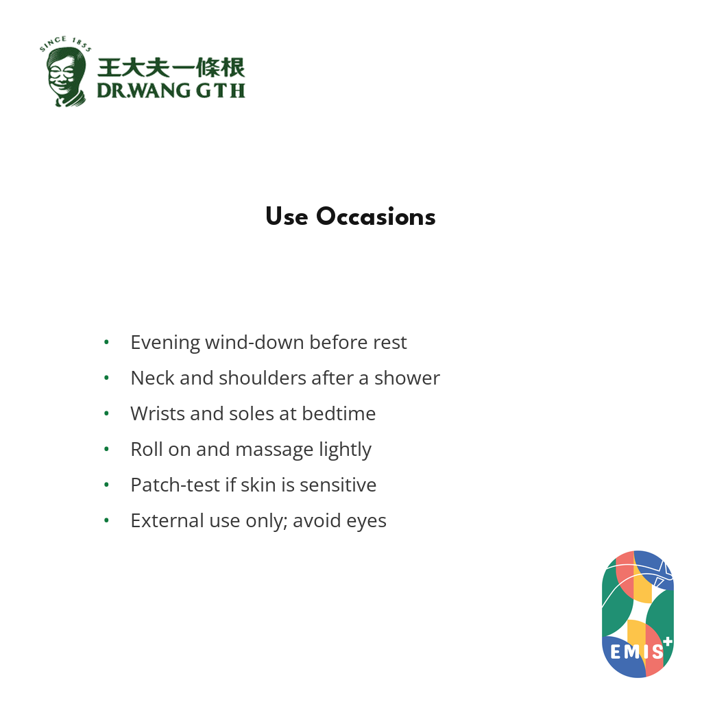 Dr Wang GTH Yi Tiao Gen — EMIS+ Singapore