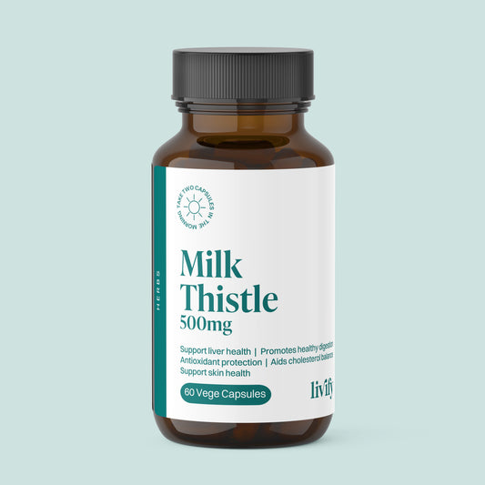 Livify Milk Thistle: Ultimate Liver Support & Detox Formula