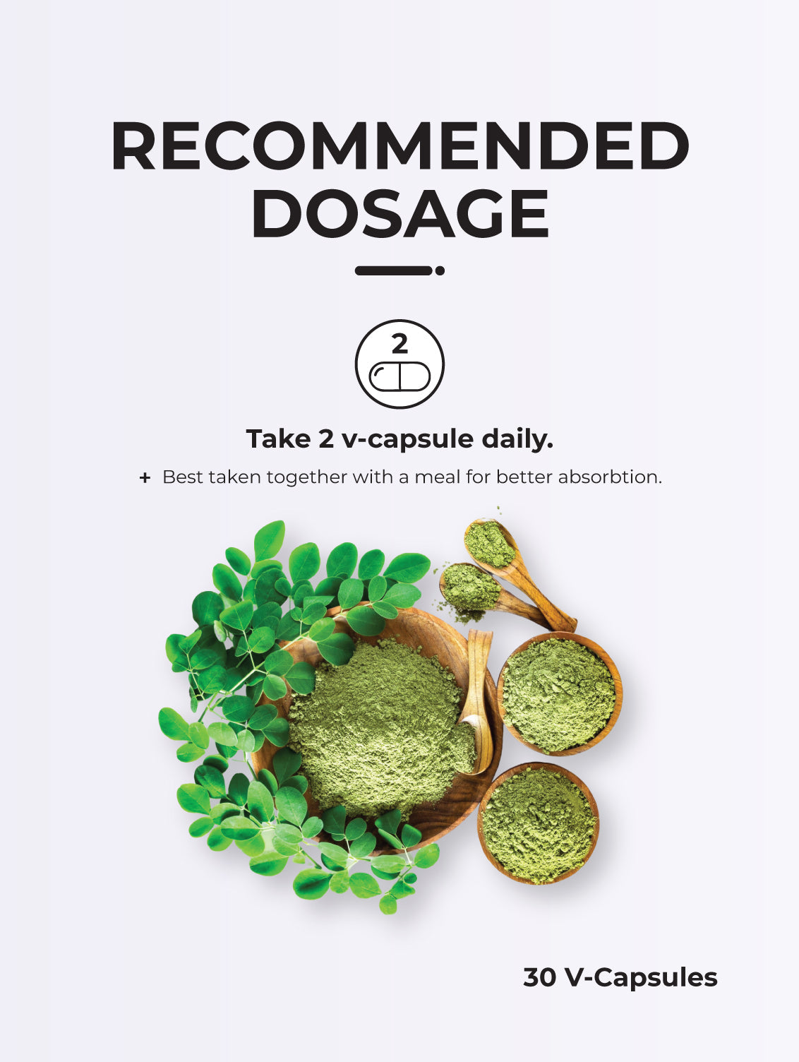 Herbal Pharm Moringa Oleifera 60 V-Capsules - Herbal Pharm Singapore