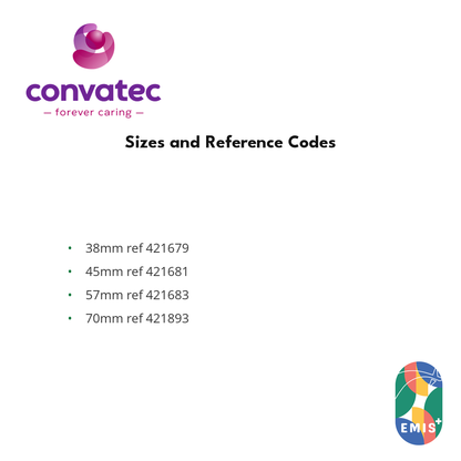 ConvaTec Natura Two Piece Closed End Ostomy Pouch, Opaque