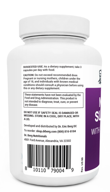Dr Berg Advanced Nerve Support with Benfotiamine - 90 Capsules for Healthy Nerves