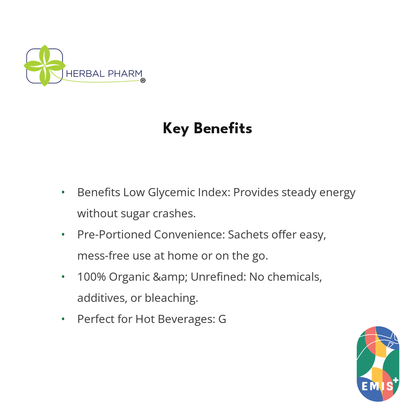 Organic Coconut Sugar Sachets 260g (52 pack)