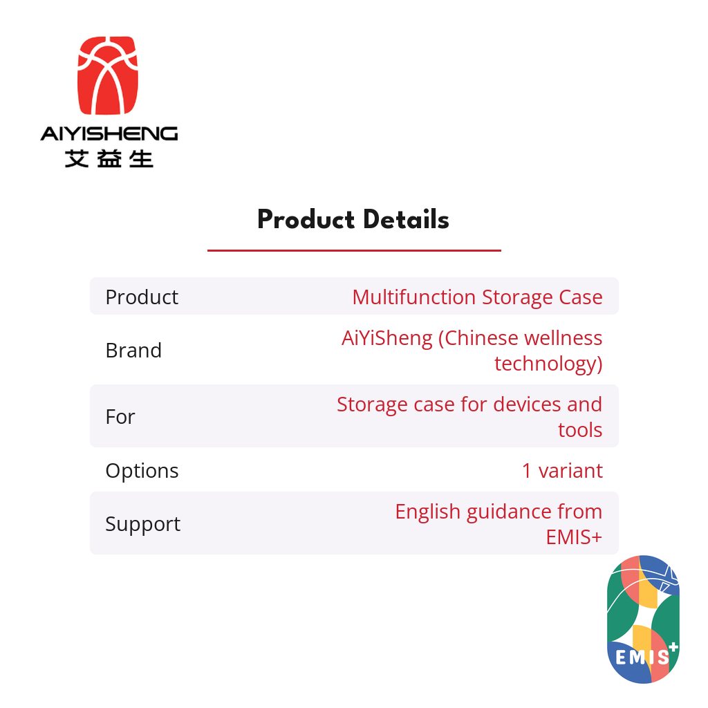 AiYiSheng Multifunction Storage Case product details