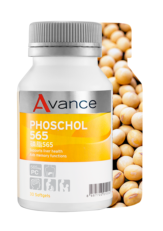 Avance PhosChol 565: Enhance Liver, Brain Function & Energy Levels