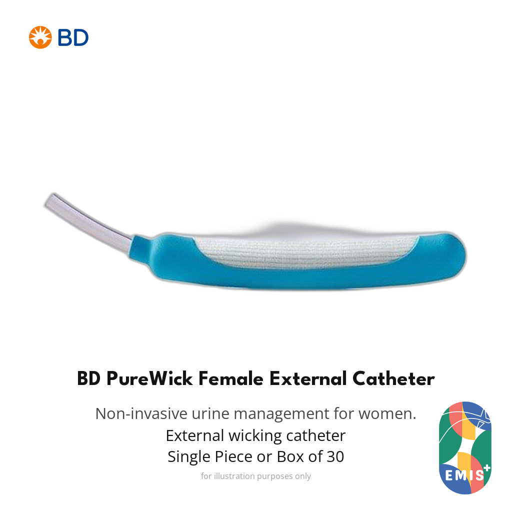 BD PureWick Female External Catheter — EMIS+ Singapore