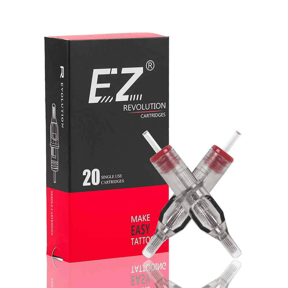 EZ tattoo Revolution cartridge needles Curved Magnum