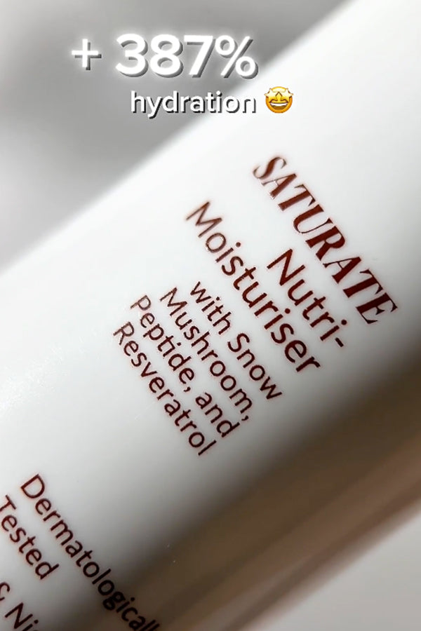 Saturate Nutri Moisturiser for Deep Hydration and Anti Ageing Skin Care 50ml
