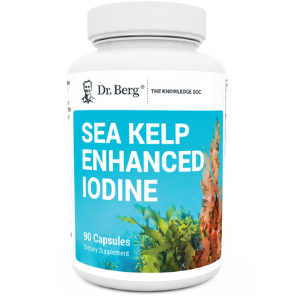 Dr. Berg Sea Kelp Enhanced Iodine - Premium Support - 90 Capsules