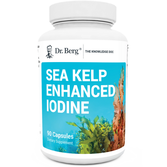 Dr. Berg Sea Kelp Enhanced Iodine - Premium Support - 90 Capsules