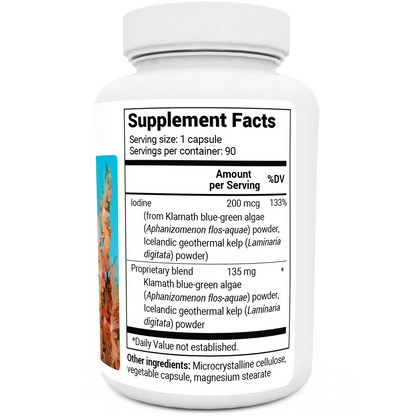 Dr. Berg Sea Kelp Enhanced Iodine - Premium Support - 90 Capsules