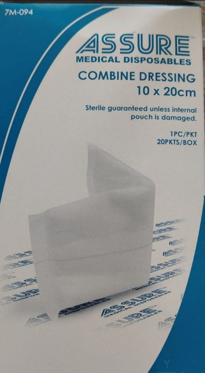[Bundle of 20] ASSURE Combine Dressing 10cm X 20cm