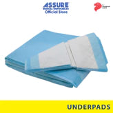 [Bundle of 3] ASSURE Underpads 30" X 30", 75cm X 75cm 60G, 10'S/Pkt