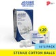 [Bundle of 20] ASSURE Cotton Ball Sterile 0.5G