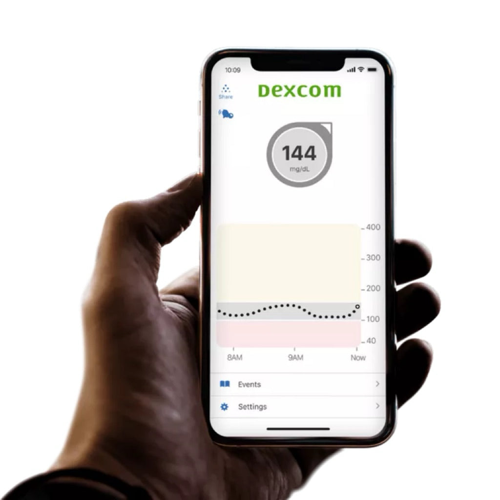 Dexcom G7 CGM Sensor | Real-Time Glucose Monitoring | Zero Fingersticks | 10-Day Wear | Waterproof