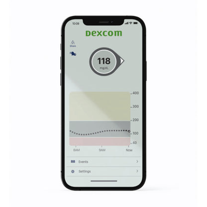 Dexcom G7 CGM Sensor | Real-Time Glucose Monitoring | Zero Fingersticks | 10-Day Wear | Waterproof