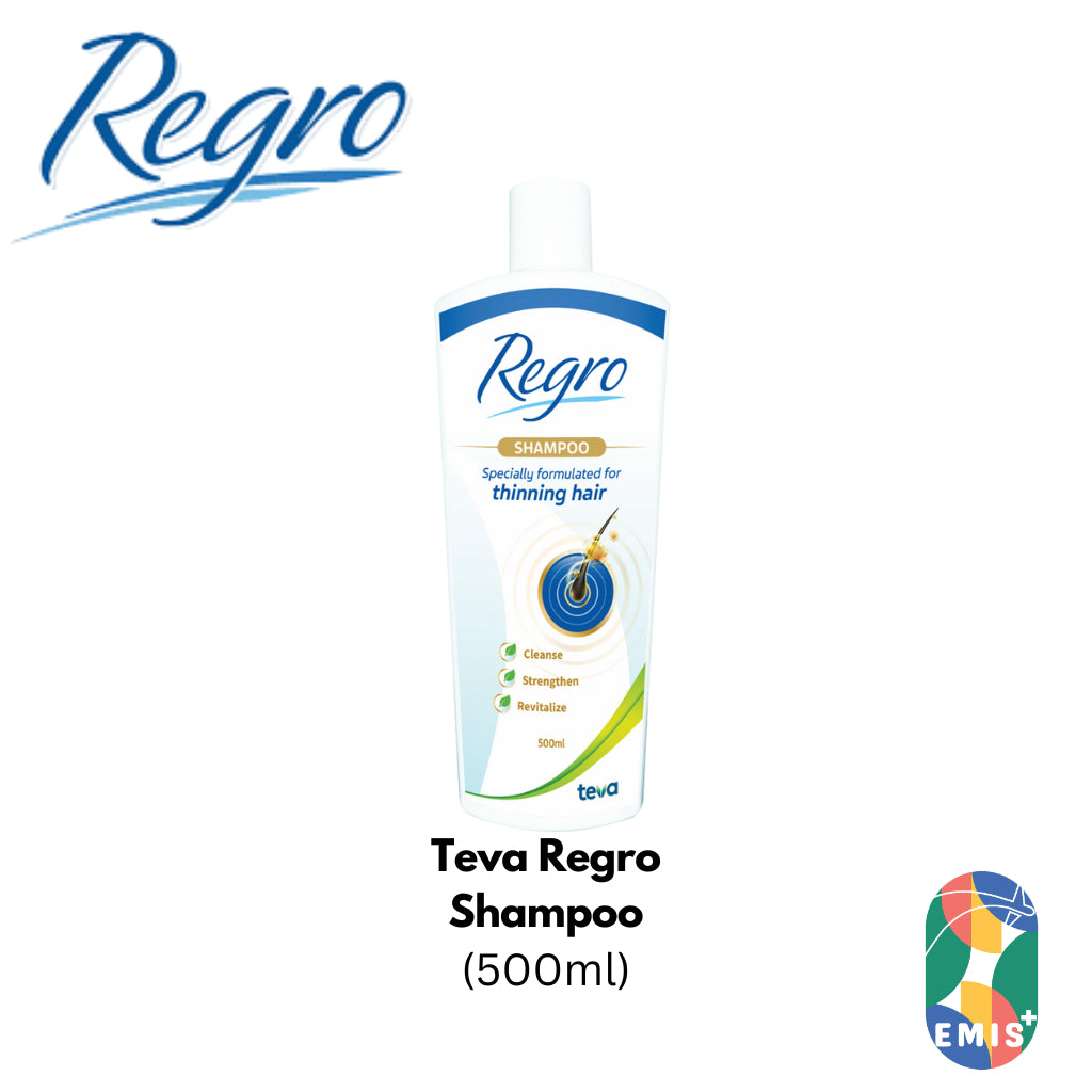 [500ml] Teva Regro shampoo - specially formulated for thinning hair