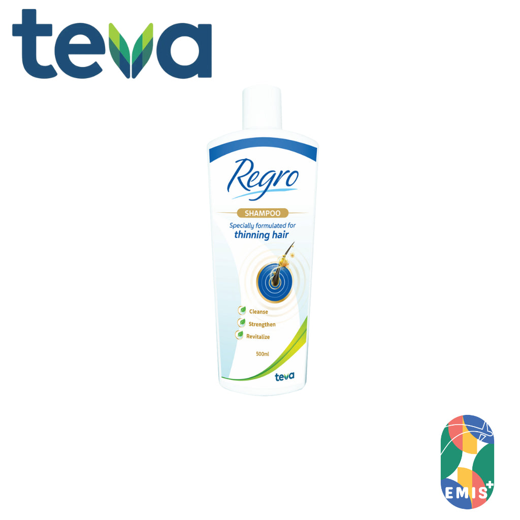 [500ml] Teva Regro shampoo - specially formulated for thinning hair