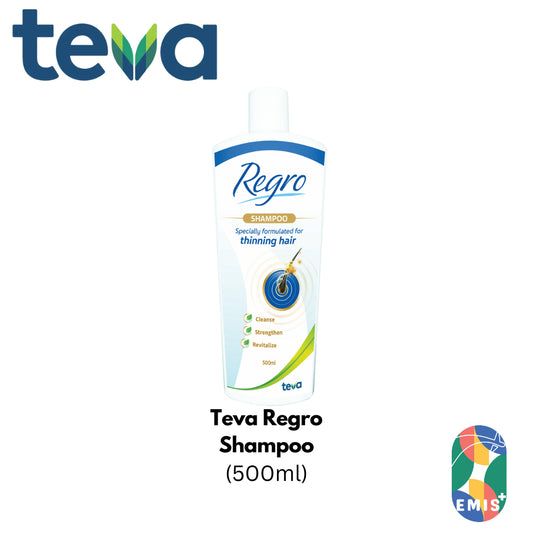 [500ml] Teva Regro shampoo - specially formulated for thinning hair