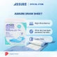 [Bundle of 3] ASSURE Drawsheet 70cm X 180cm With Pad (70cm X 90cm 100Gsm Fluff) 5'S/Pkt