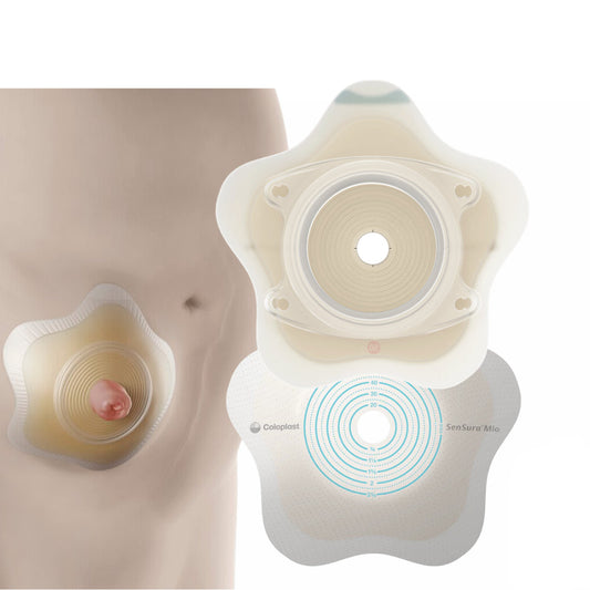 Coloplast SenSura Mio Concave 2-Piece System Click Baseplate 18510 | 18520 | 18530