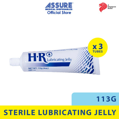 [Bundle of 3] HR Sterile Lubricating Jelly With Flip-Top Tube 113G