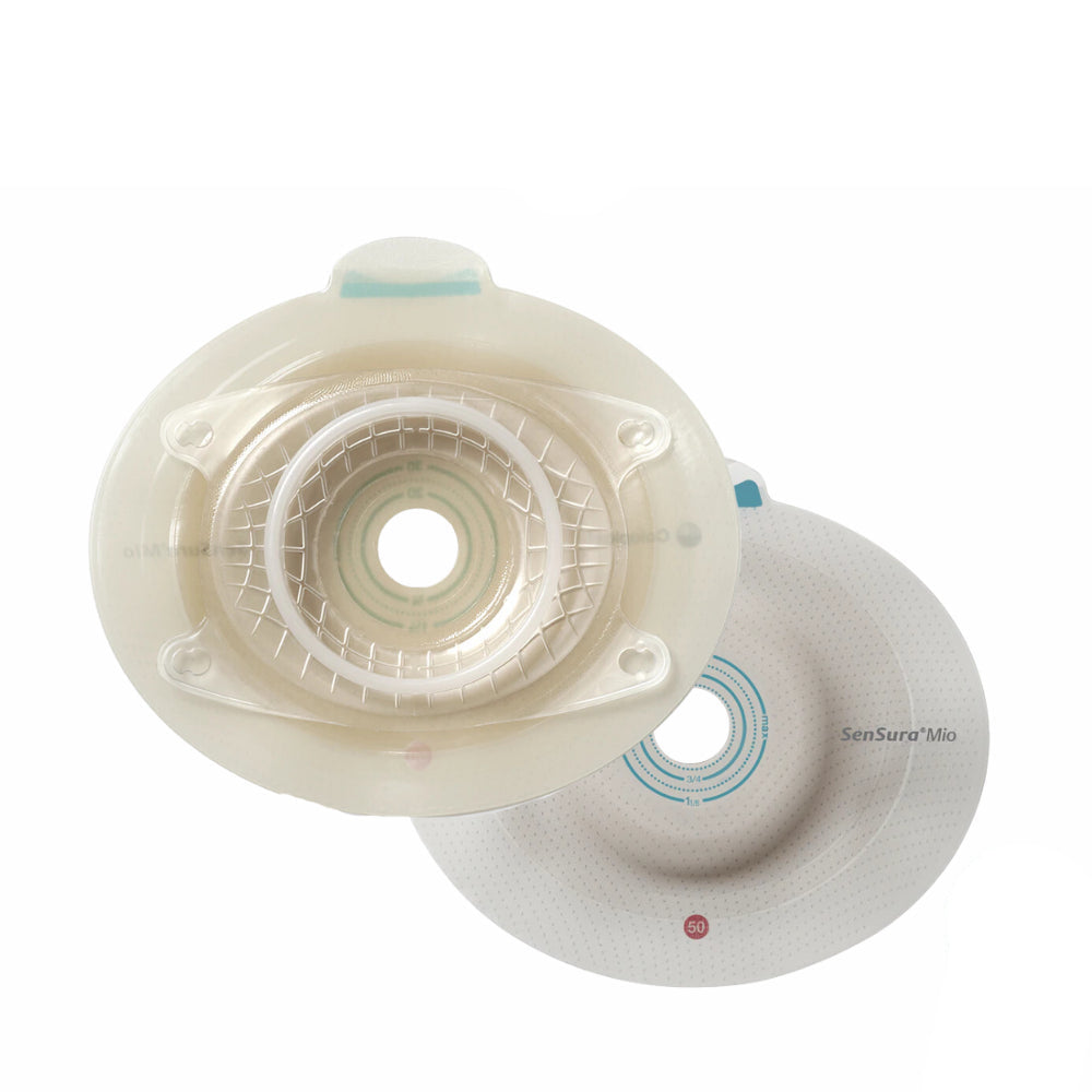 Coloplast SenSura Mio 2-Piece System Deep Convex Deep Click Baseplate 16583 | 16587 | 16595