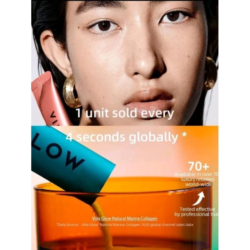 Vida Glow Marine Collagen Skin Rejuvenation - 30 Sachets