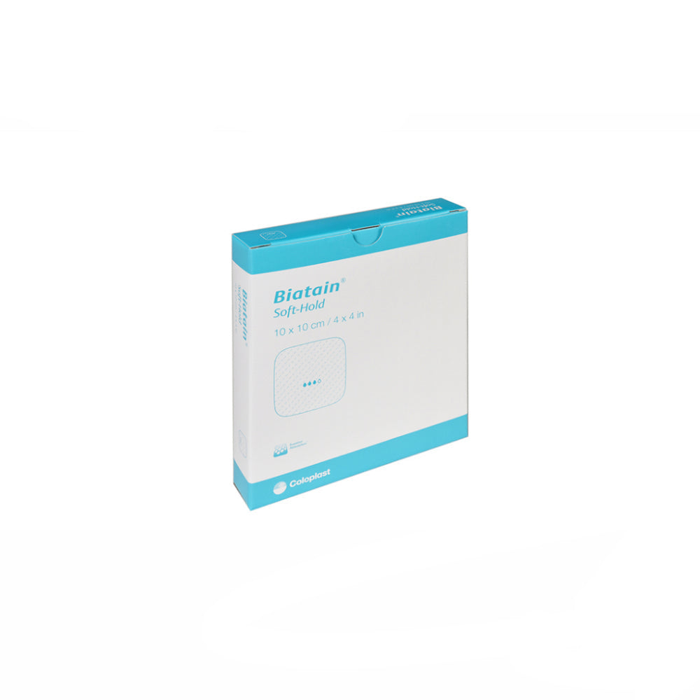 (1 Piece) 3475 Coloplast Biatain Soft-Hold Foam Dressing 15x15 cm