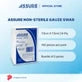 [Bundle of 5] ASSURE Gauze Swab Non-Sterile 7.5cm X 7.5cm X 8-Ply, 100 Pce/Pkt
