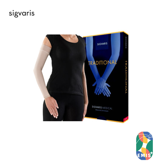SIGVARIS®503 Ccl.2 Arm Sleeve w/o Mitten Natural