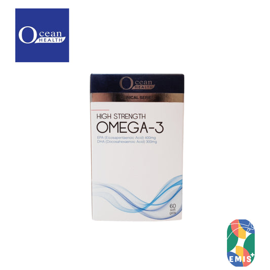 [Clinic Exclusive] Ocean Health High Strength Omega-3 60 Softgels