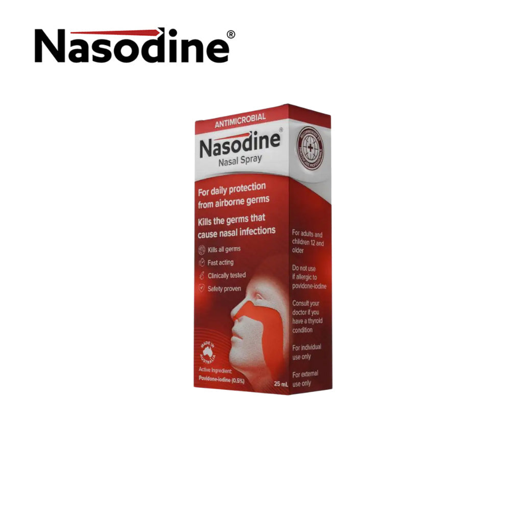 [25ml] Nasodine Nasal Antiseptic Sinus Spray