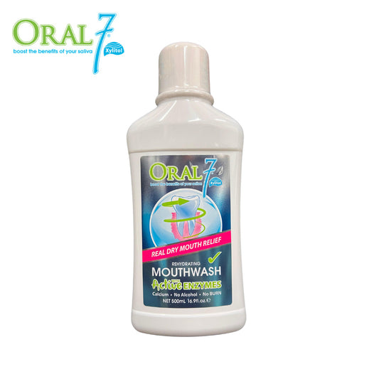 [500ml] Oral7 Mouthwash, MW500, 16.9 fl oz, Oral Wetting Agent (Pack of 3)