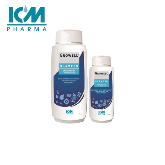 [Bundle Pack] Growell Shampoo Herbal Formula (500ml & 200ml) EXP 12/2028