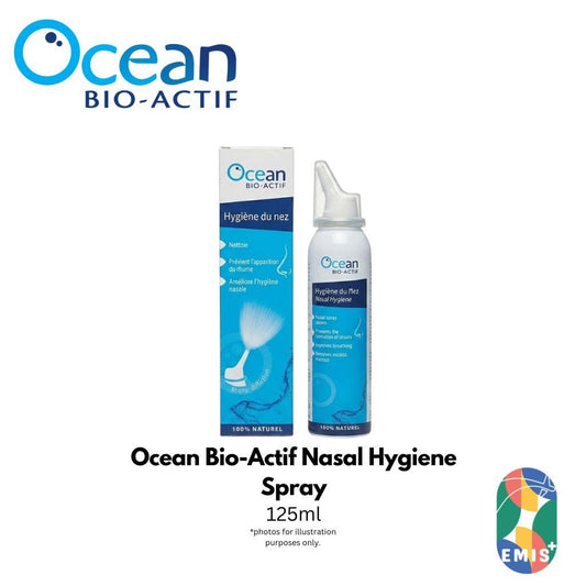 [125ml] Ocean Bio-Actif Nasal Hygiene Spray | Mucociliary Clearance | EMIS+