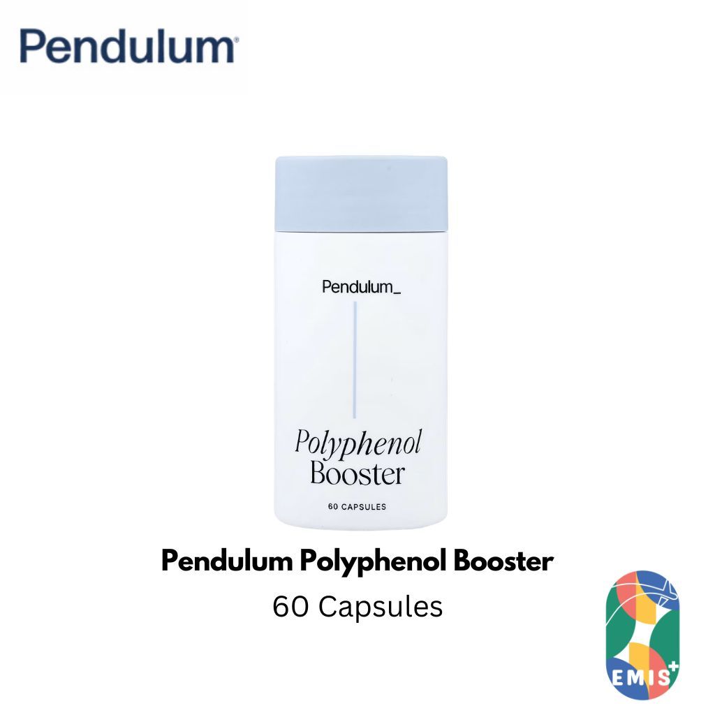 [60 caps] Pendulum Polyphenol Booster | Prebiotic Gut & Antioxidant Support | EMIS+