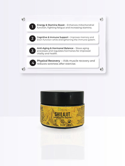 Herbal Pharm Pure Himalayan Shilajit Resin: Power & Vitality (30g)