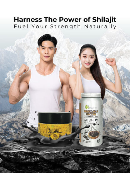 Herbal Pharm Pure Himalayan Shilajit Resin: Power & Vitality (30g)