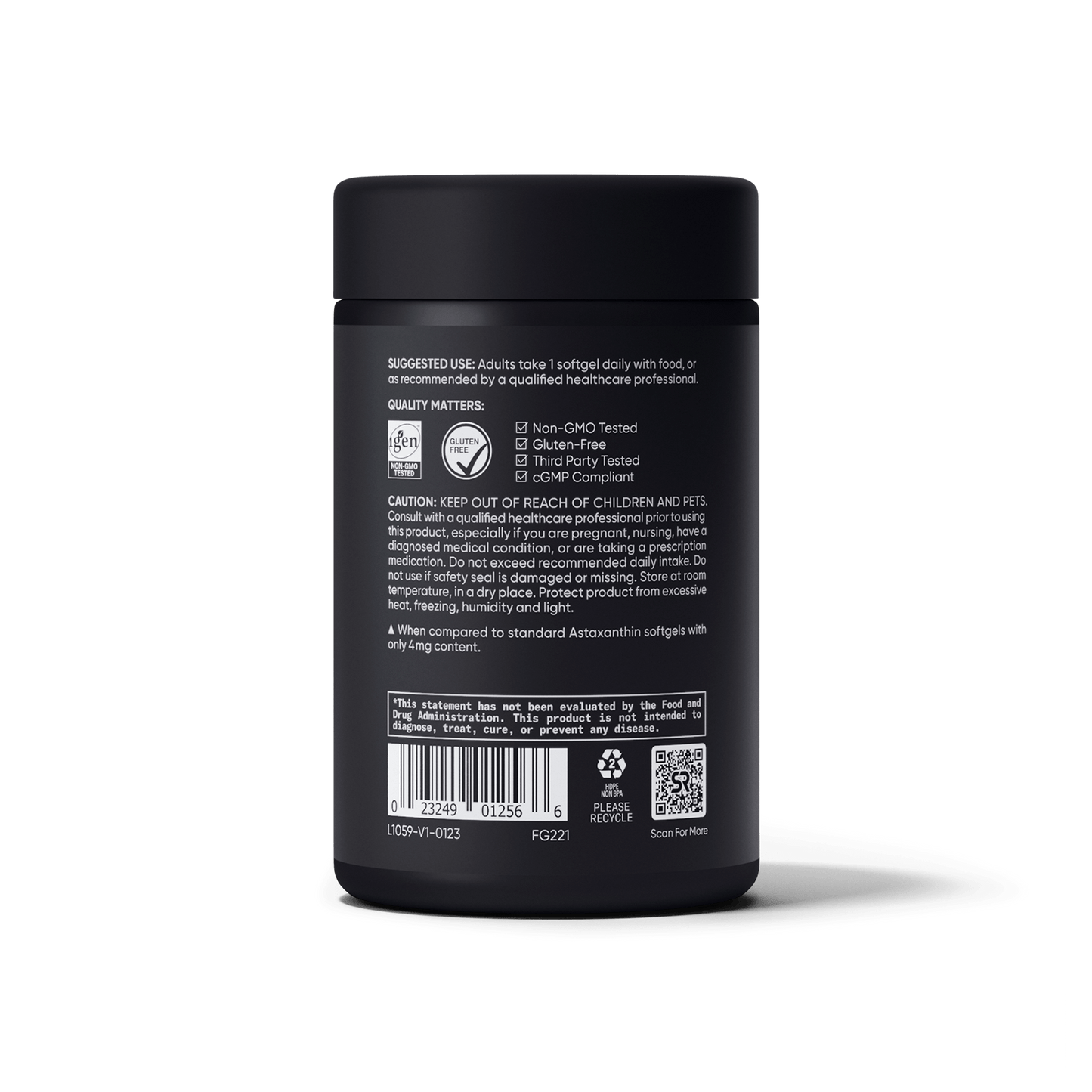 Astaxanthin 12mg (60 softgels) by Sports Research
