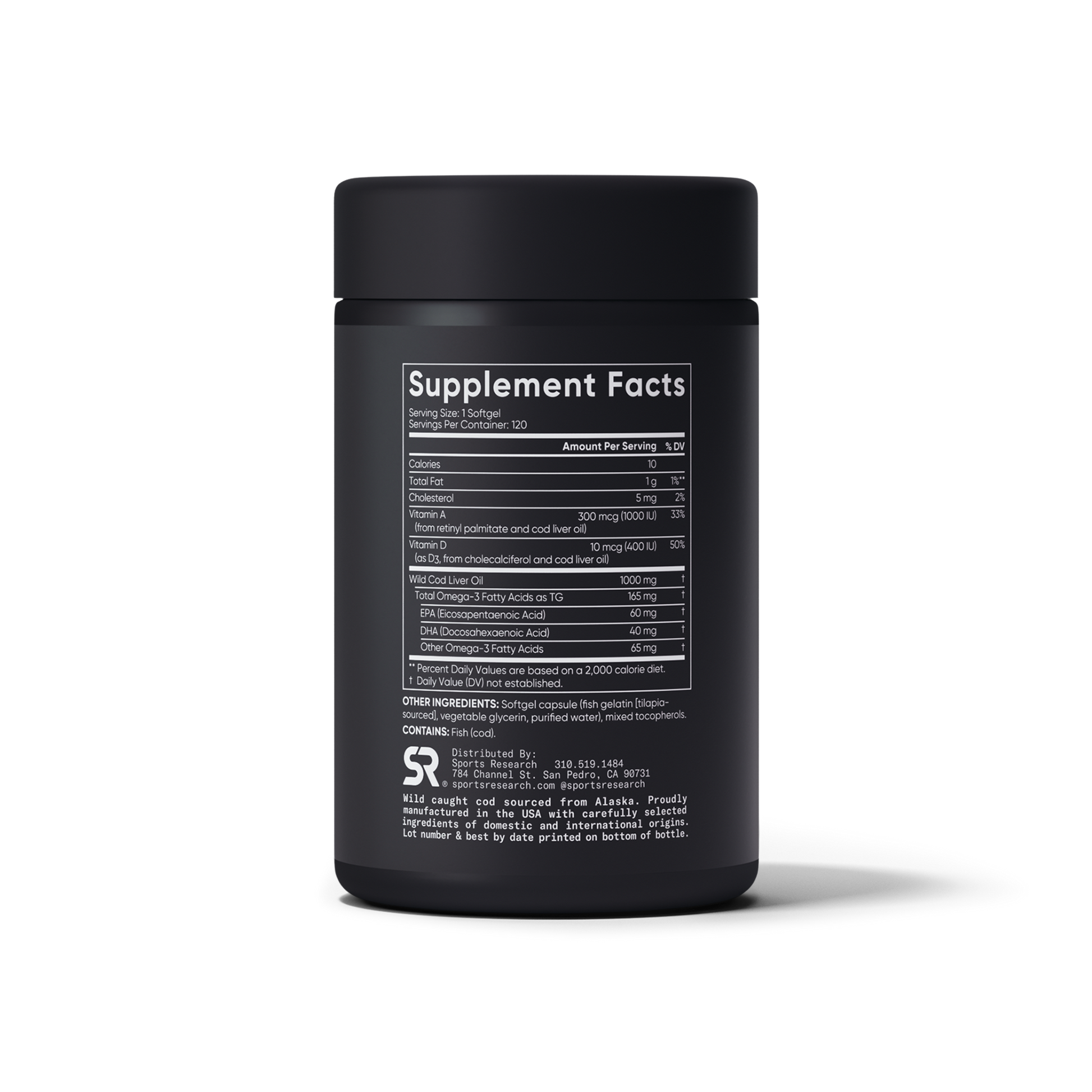 Cod Liver Oil by Sports Research