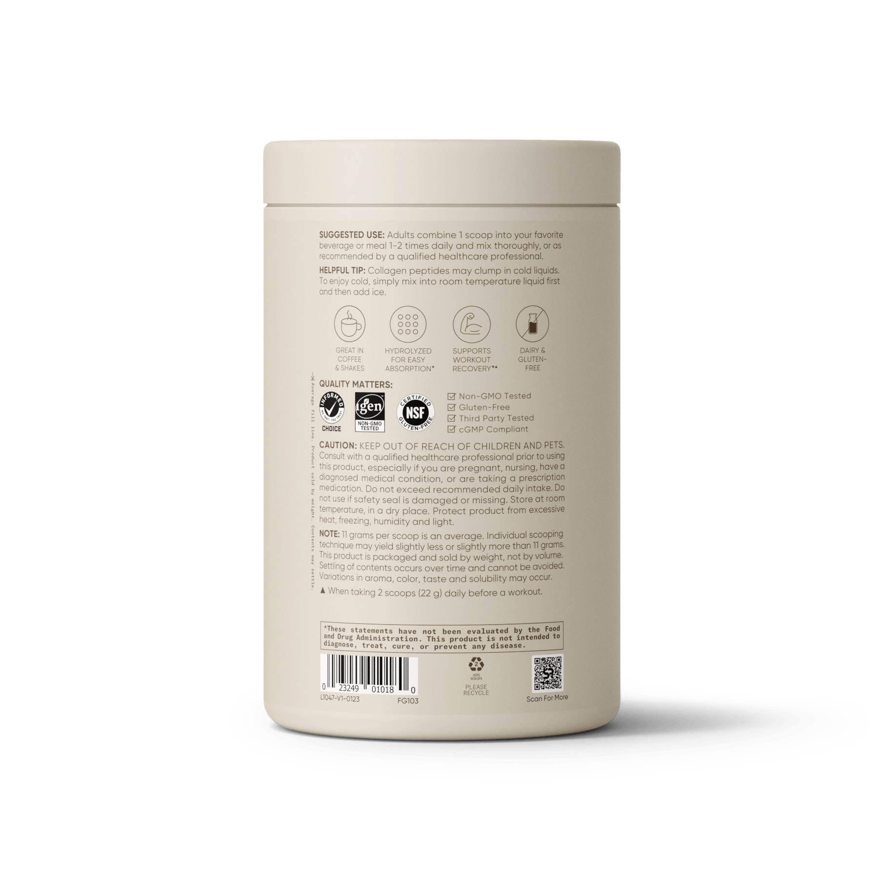 Collagen Peptides by Sports Research