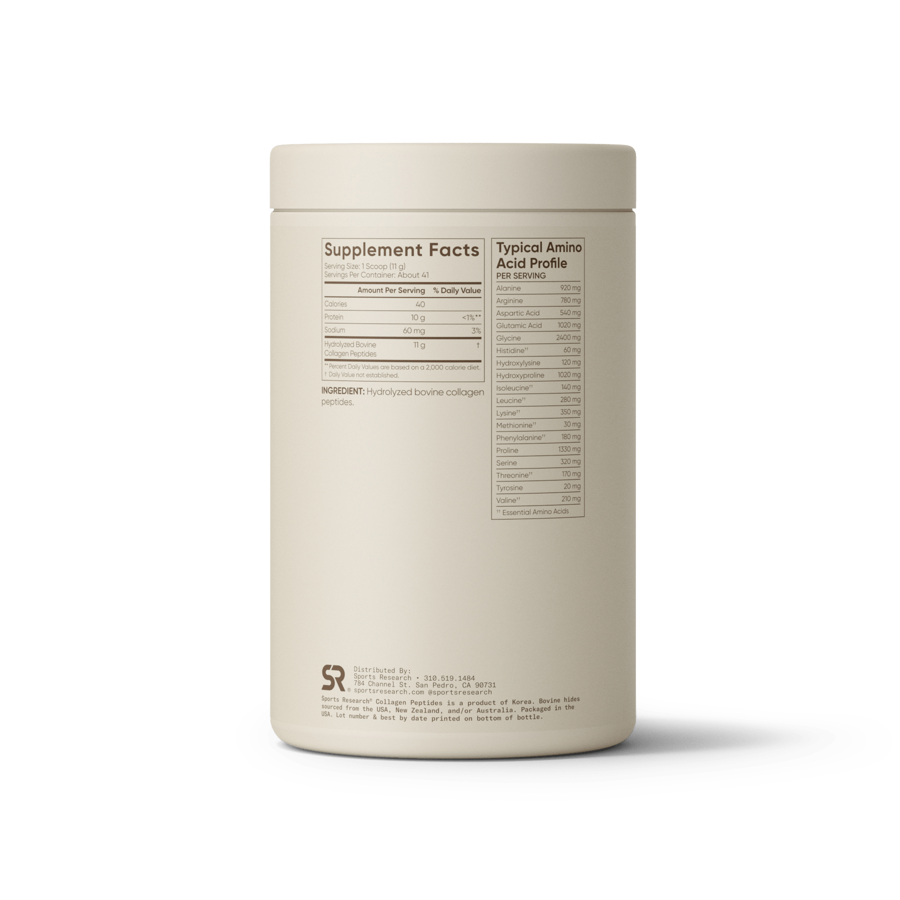 Collagen Peptides by Sports Research