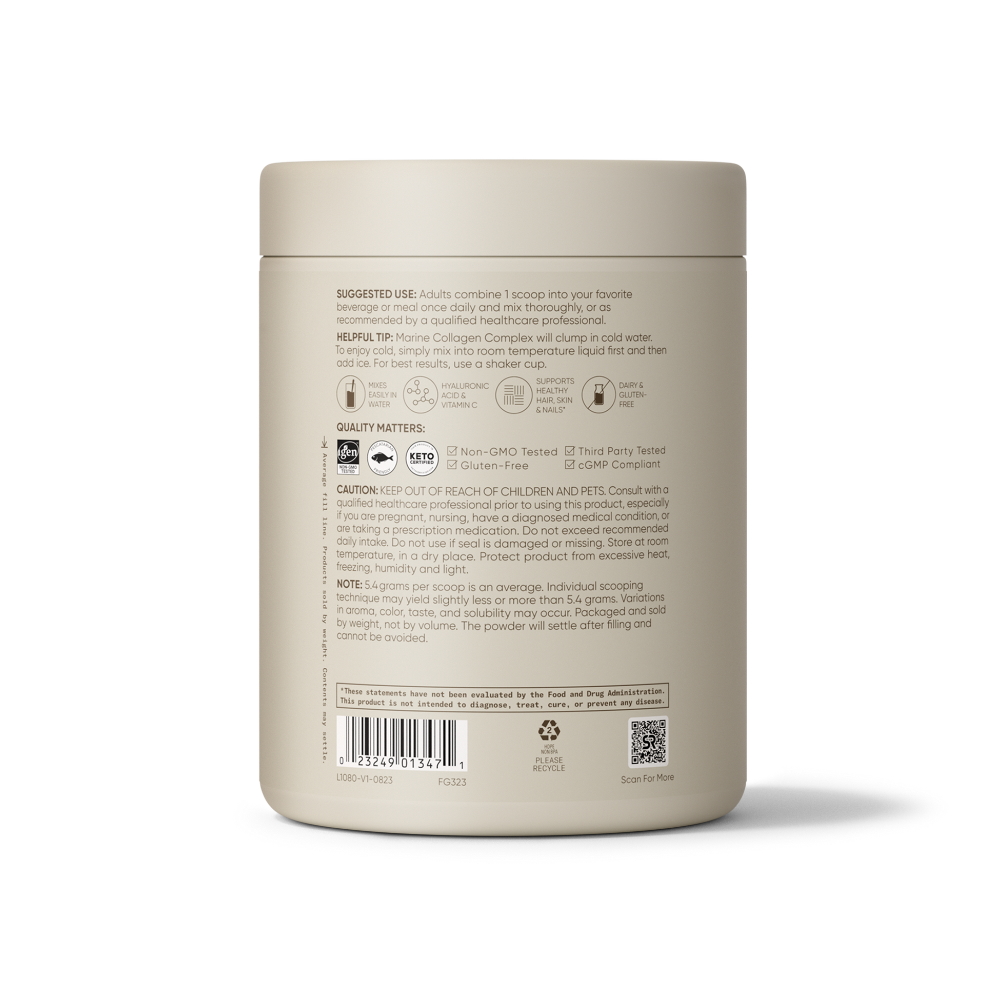 Marine Collagen Complex by Sports Research