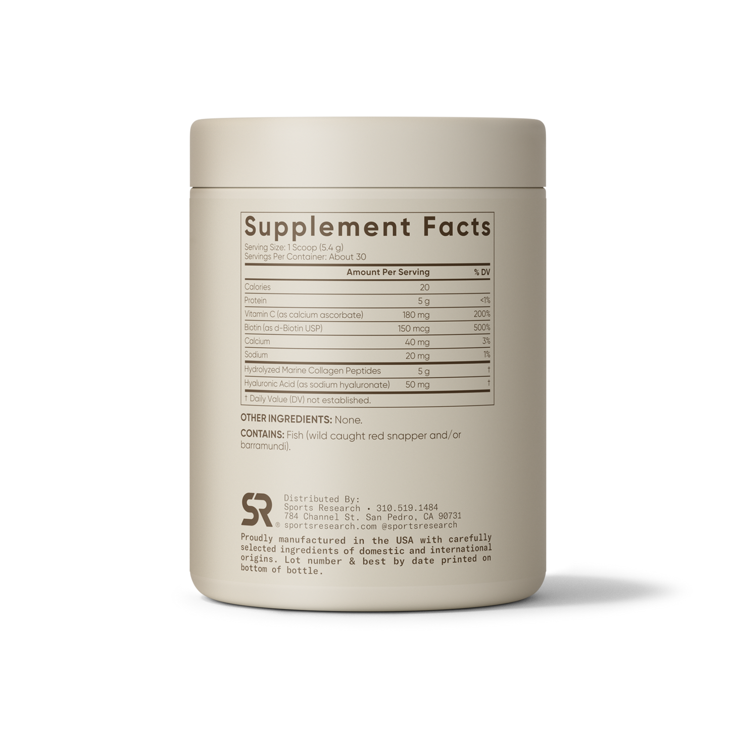 Marine Collagen Complex by Sports Research