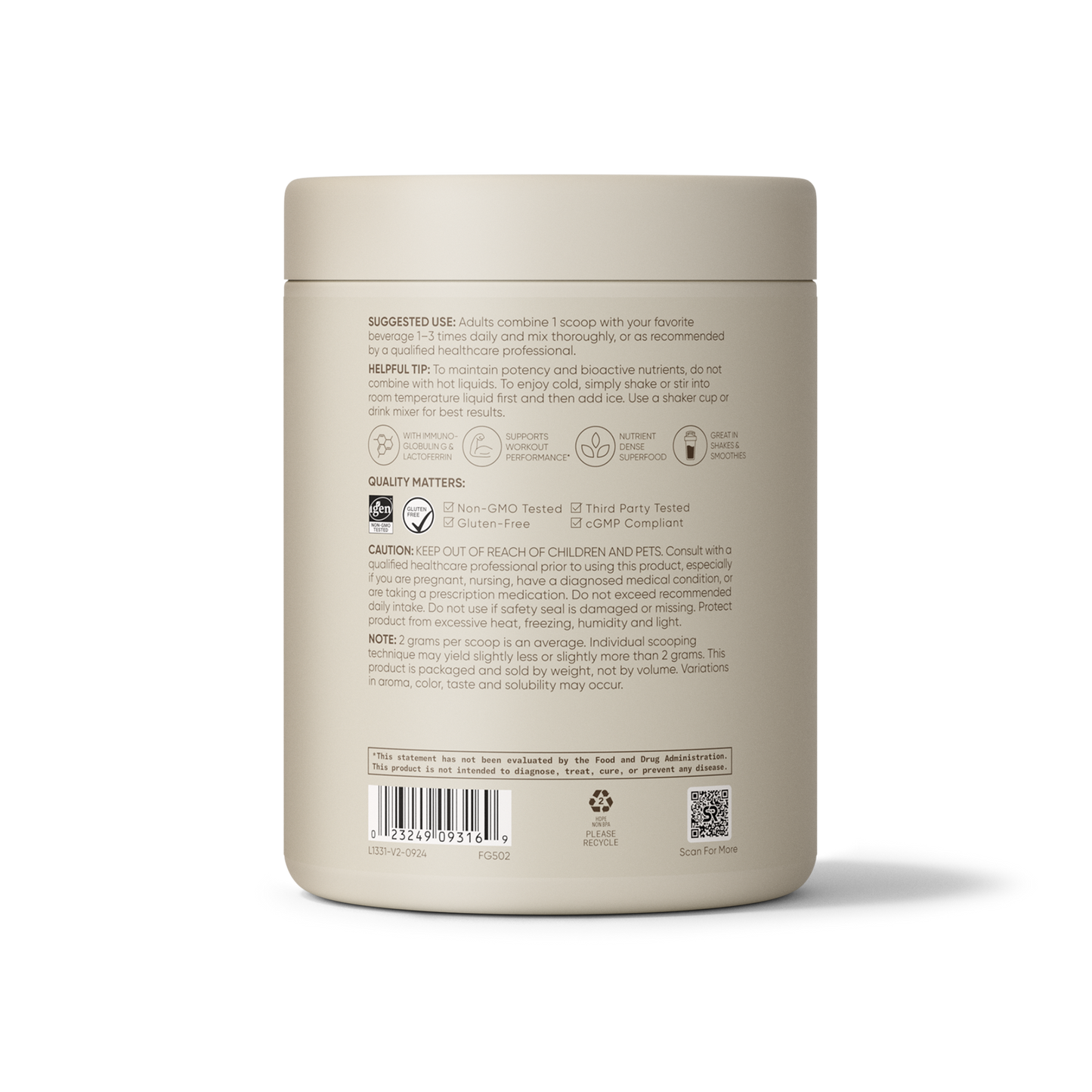 Colostrum Powder by Sports Research