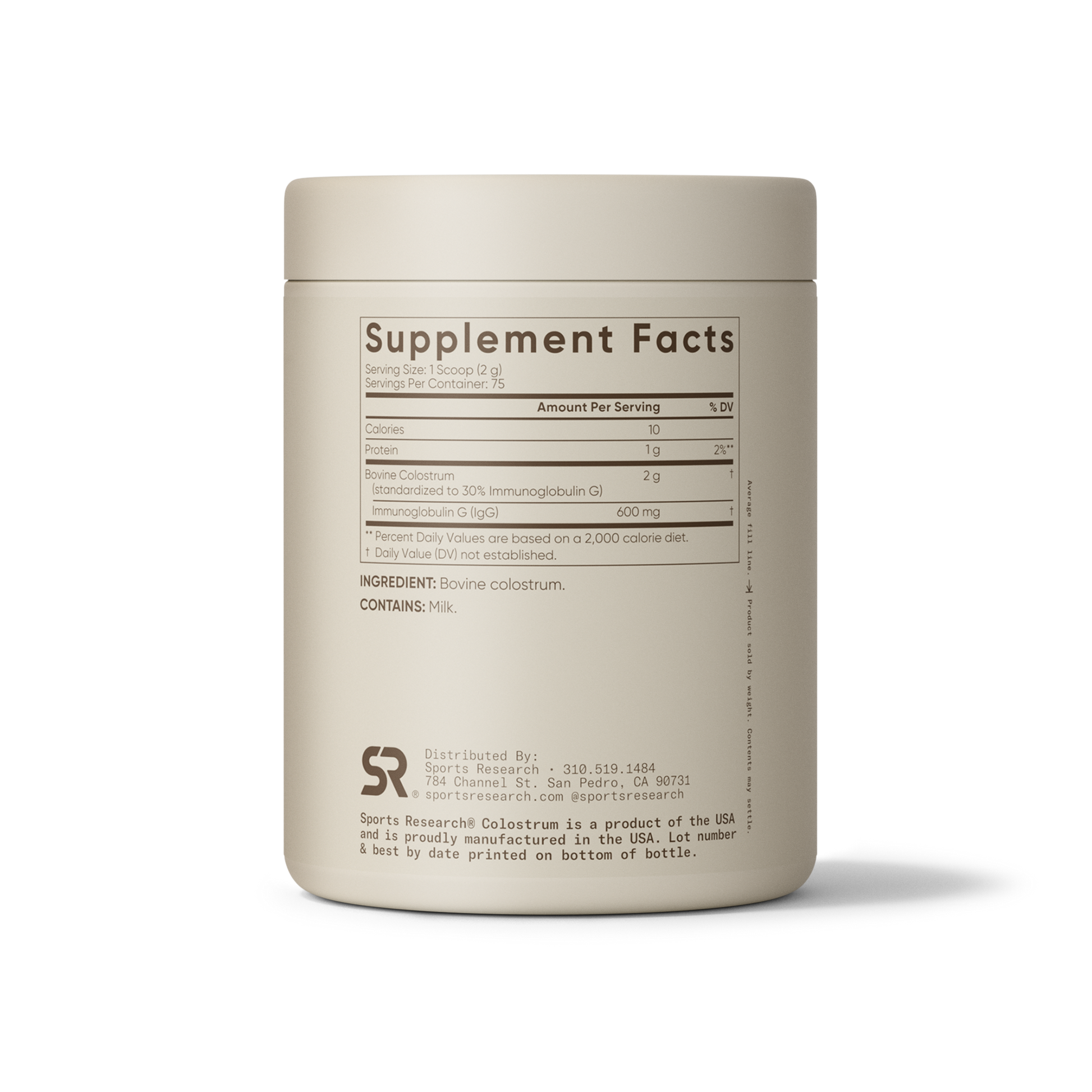 Colostrum Powder by Sports Research