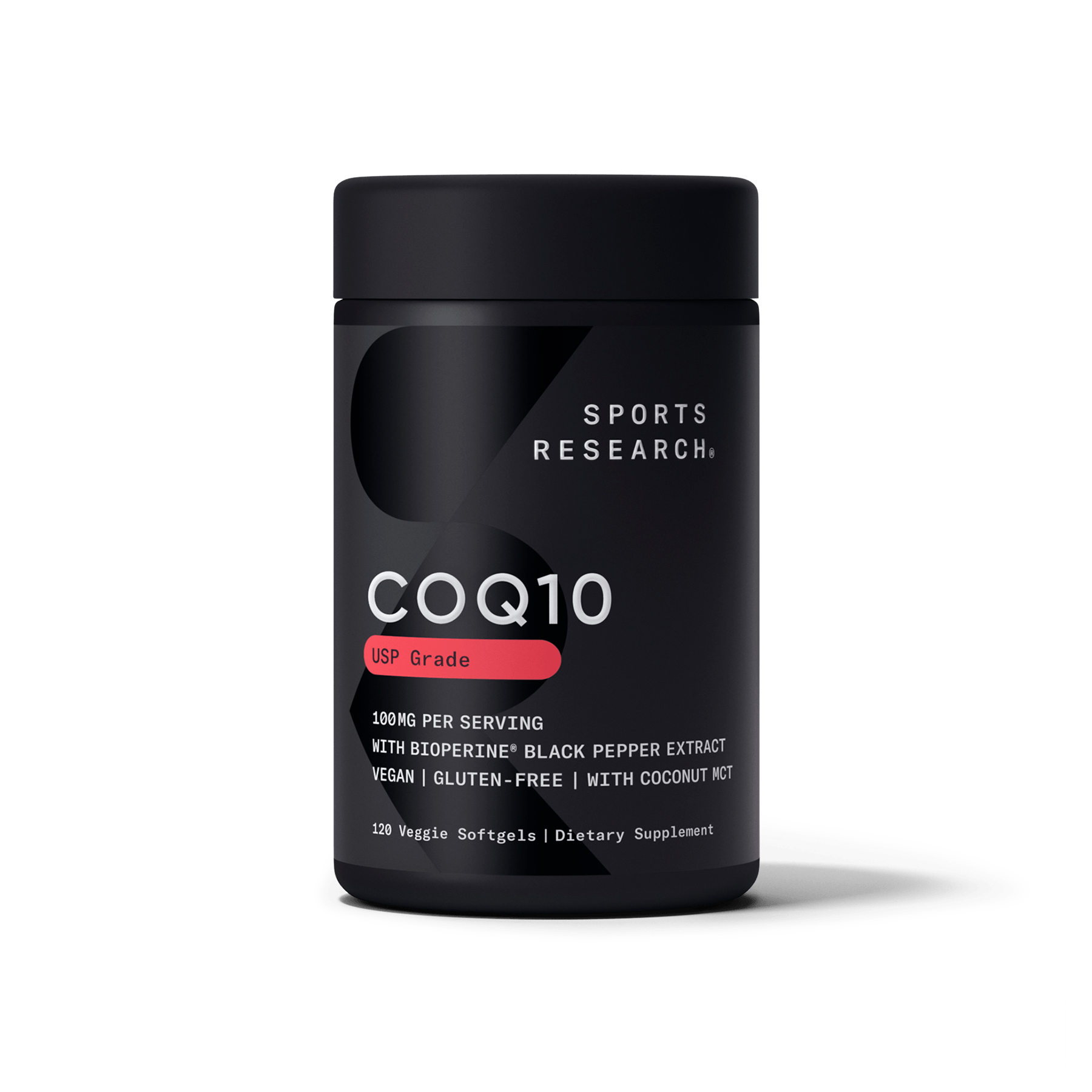 CoQ10 100mg (120 veggie softgels) by Sports Research