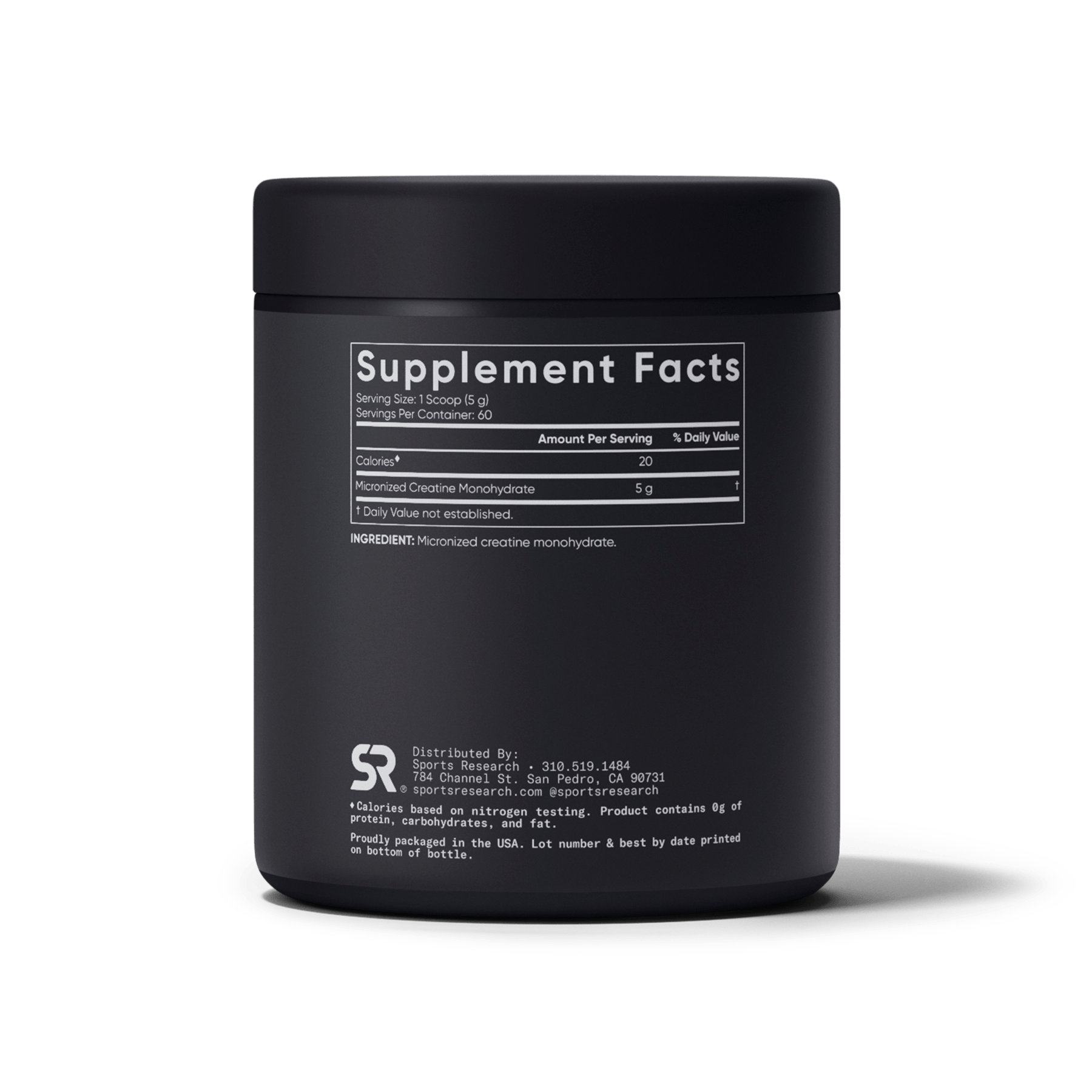 Sports Research Micronized Creatine Monohydrate by Sports Research