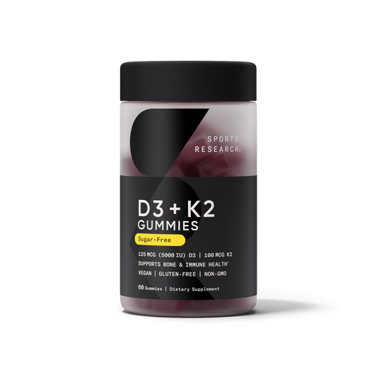 Vegan D3 + K2 Gummies by Sports Research