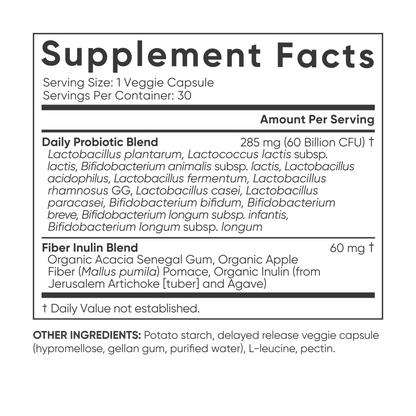 Sports Research Probiotic 60 Billion CFU Gut Supplement